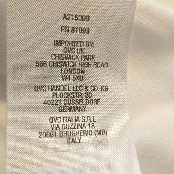 Susan Graver Short Sleeve White-Liquid Knit Top Women size L - Picture 6 of 8